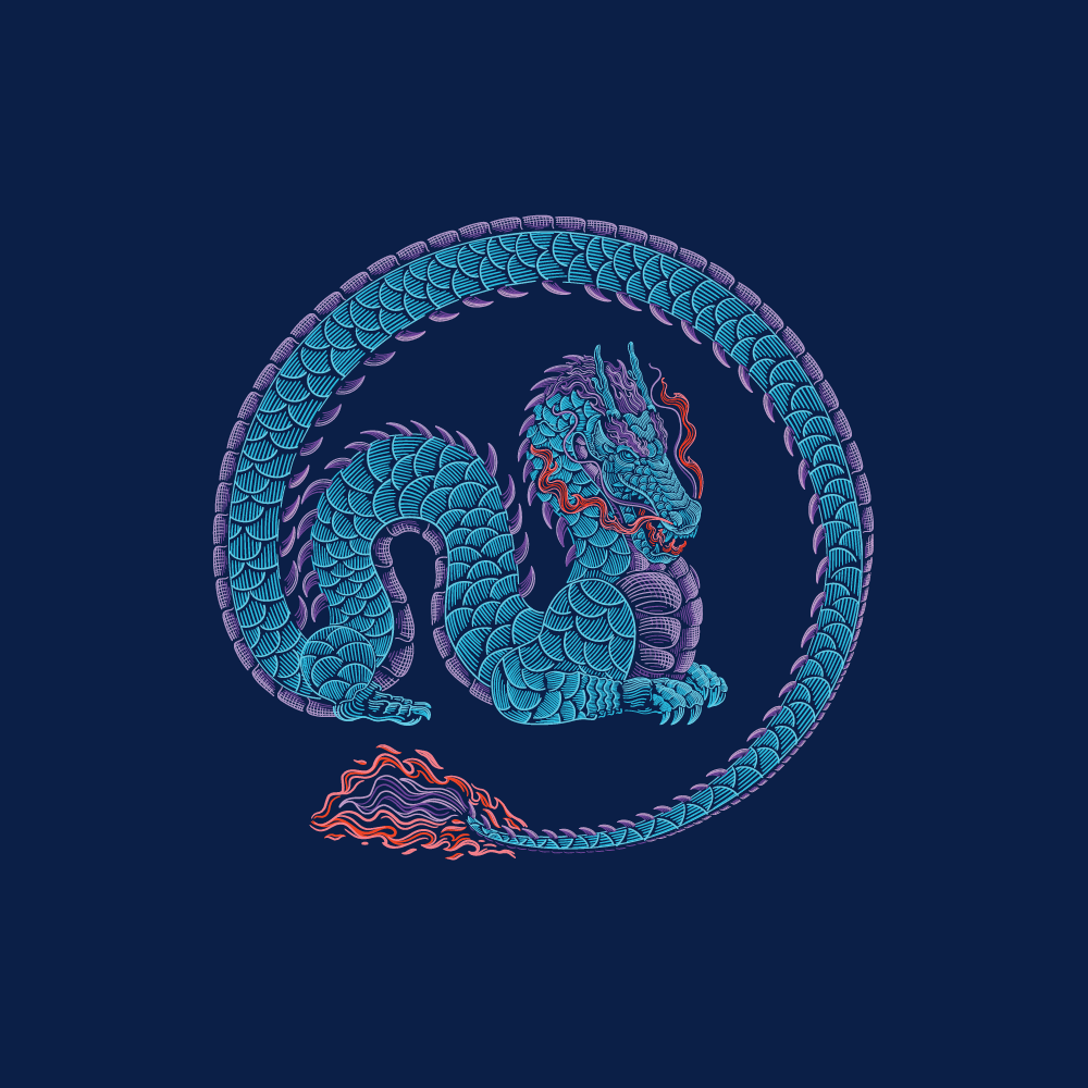 The symbolism of GrapplingArc Comp Series Elite Brazilian Jiu Jitsu Gi