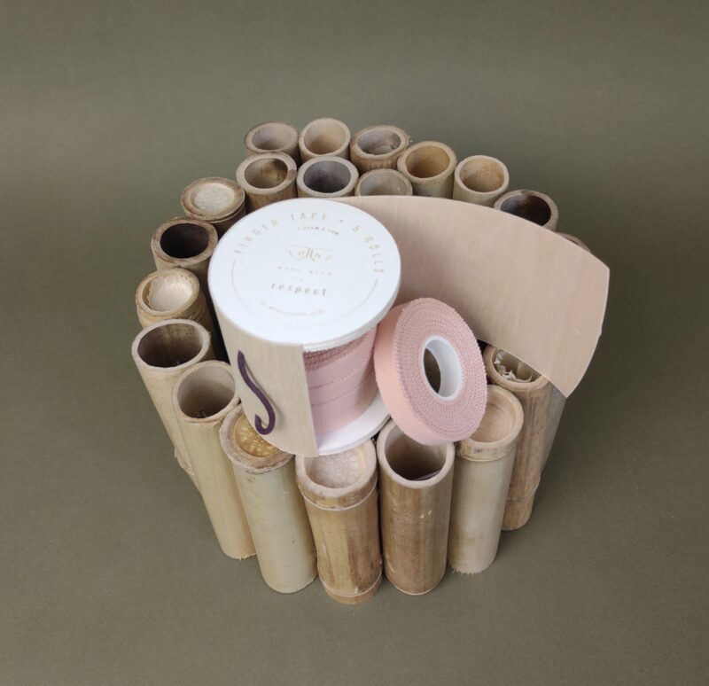 Rigid finger tape - 5 rolls cotton