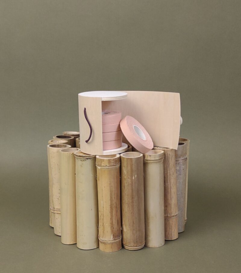 Rigid finger tape - 5 rolls cotton