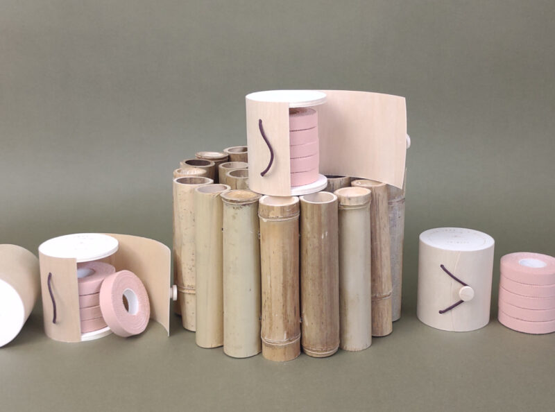 Rigid finger tape - 5 rolls cotton